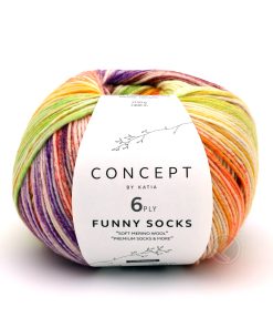 Concept by Katia Funny Socks 6ply